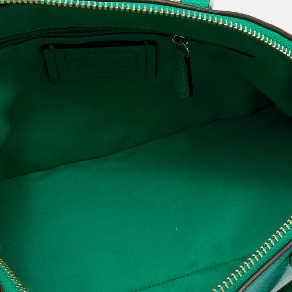 COACH Green Leather Sierra Satchel - Picture 7 of 8